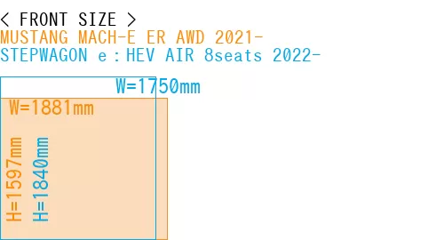 #MUSTANG MACH-E ER AWD 2021- + STEPWAGON e：HEV AIR 8seats 2022-